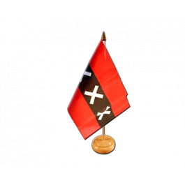 AZ FLAG Bandiera da Tavolo Argentina 15x10cm Punta Dorata - Piccola