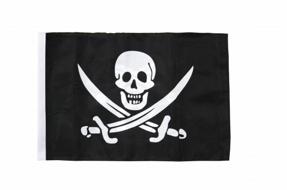 Comprare una bandiera di Pirata con due spade a prezzo conveniente 