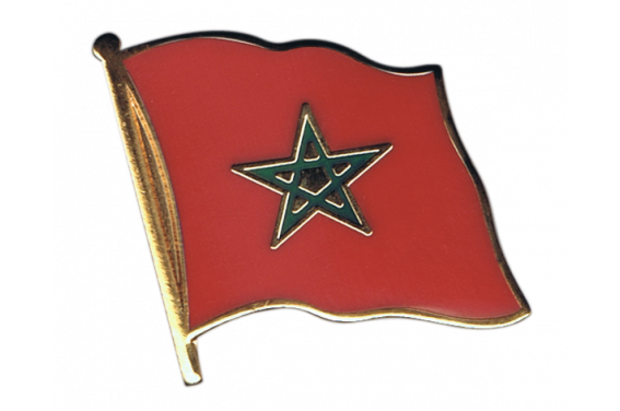 Spilla Bandiera Marocco - 2 x 2 cm 