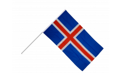Bandiera da asta Islanda - 60 x 90 cm