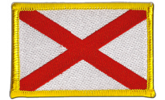 Applicazione Regno Unito Croce di San Patricio - 8 x 6 cm