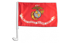 Bandiera per auto USA US Marine Corps - 30 x 40 cm