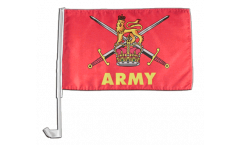 Bandiera per auto Regno Unito British Army - 30 x 40 cm
