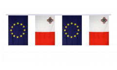 Cordata dell'amicizia Malta - Unione Europea EU - 15 x 22 cm