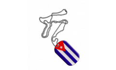 Dog Tag Cuba - 3 x 5 cm