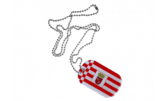 Dog Tag Germania Brema - 3 x 5 cm