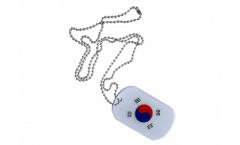 Dog Tag Corea del sud - 3 x 5 cm