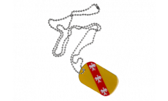 Dog Tag Francia Lorena - 3 x 5 cm