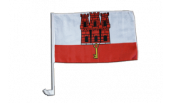 Bandiera per auto Gibilterra - 30 x 40 cm