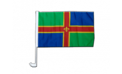 Bandiera per auto Regno Unito Lincolnshire - 30 x 40 cm