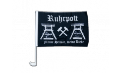 Bandiera per auto Germania Ruhrpott Región del Ruhr 2 - 30 x 40 cm