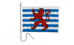 Bandiera da barca Lussemburgo leone - 30 x 40 cm