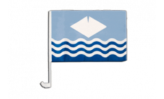 Bandiera per auto Regno Unito Isola di Wight - 30 x 40 cm
