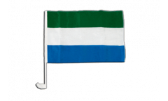 Bandiera per auto Sierra Leone - 30 x 40 cm