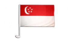 Bandiera per auto Singapore - 30 x 40 cm