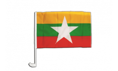 Bandiera per auto Myanmar nuova - 30 x 40 cm