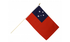 Bandiera da asta Samoa - Set da 10 - 30 x 45 cm