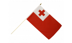 Bandiera da asta Tonga - Set da 10 - 30 x 45 cm