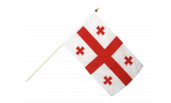 Bandiera da asta Georgia - Set da 10 - 30 x 45 cm