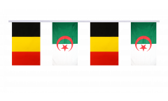 Cordata dell'amicizia Belgio - Algeria - 15 x 22 cm
