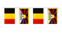 Cordata dell'amicizia Belgio - Tibet - 15 x 22 cm