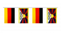 Cordata dell'amicizia Germania - Tibet - 15 x 22 cm