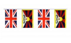 Cordata dell'amicizia Regno Unito - Tibet - 15 x 22 cm