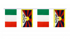 Cordata dell'amicizia Italia - Tibet - 15 x 22 cm