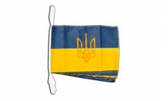 Cordata Ucraina con stemmi - 30 x 45 cm