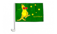Bandiera per auto Australia canguro - 30 x 40 cm