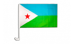 Bandiera per auto Gibuti - 30 x 40 cm