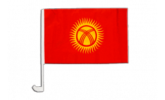 Bandiera per auto Kirghizistan - 30 x 40 cm
