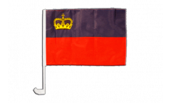 Bandiera per auto Liechtenstein - 30 x 40 cm
