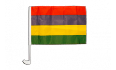 Bandiera per auto Mauritius - 30 x 40 cm