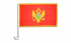 Bandiera per auto Montenegro - 30 x 40 cm