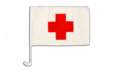 Bandiera per auto Croce rossa - 30 x 40 cm