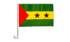 Bandiera per auto Sao Tomè e Principe - 30 x 40 cm