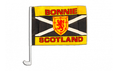 Bandiera per auto Scozia Bonnie Scotland - 30 x 40 cm