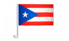 Bandiera per auto USA Puerto Rico - 30 x 40 cm