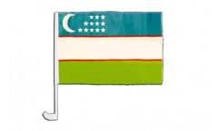 Bandiera per auto Usbekistan - 30 x 40 cm