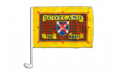 Bandiera per auto Scozia Scotland the Brave - 30 x 40 cm