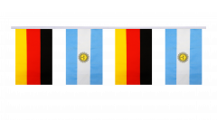 Cordata dell'amicizia Germania - Argentina - 15 x 22 cm