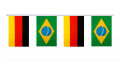 Cordata dell'amicizia Germania - Brasile - 15 x 22 cm