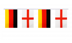 Cordata dell'amicizia Germania - Inghilterra - 15 x 22 cm