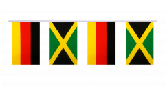 Cordata dell'amicizia Germania - Giamaica - 15 x 22 cm