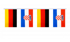 Cordata dell'amicizia Germania - Croazia - 15 x 22 cm