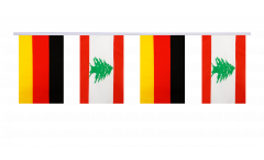 Cordata dell'amicizia Germania - Libano - 15 x 22 cm