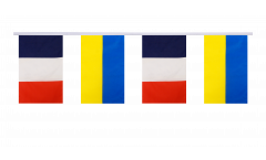 Cordata dell'amicizia Francia - Ucraina - 15 x 22 cm