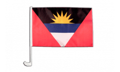 Bandiera per auto Antigua e Barbuda - 30 x 40 cm