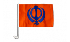 Bandiera per auto Sikhismo - 30 x 40 cm